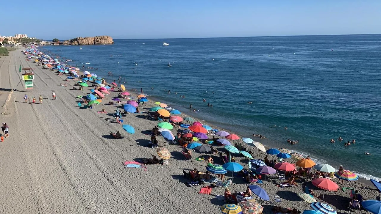 Ocean Beach Salobrena Spain